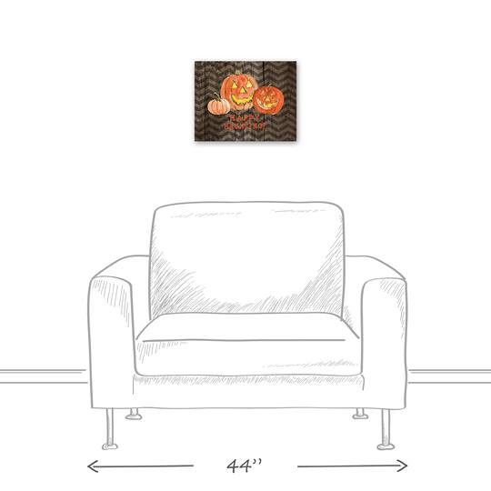 Happy Haunting Canvas Wall Art